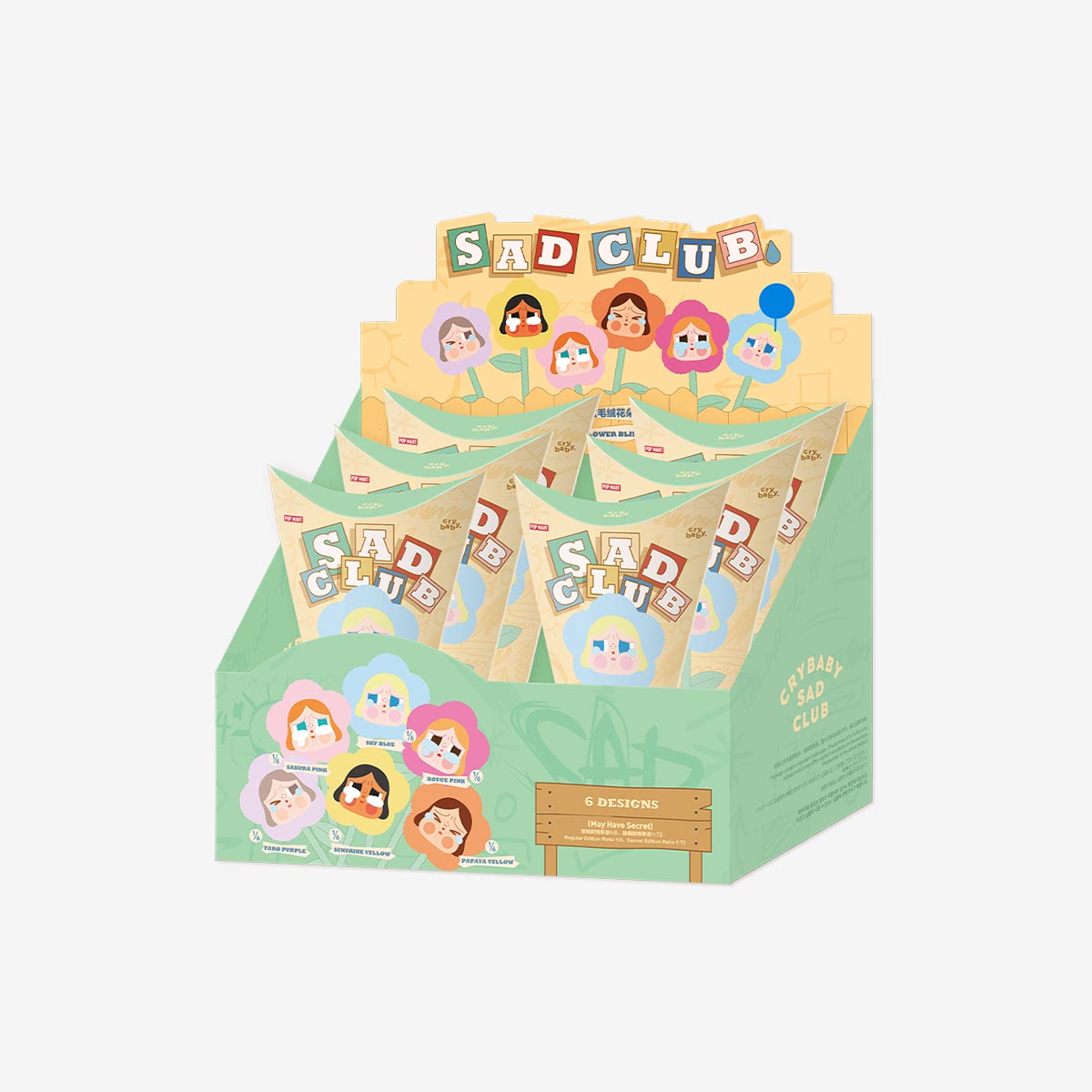 CRYBABY Sad Club Series - Plush Flower